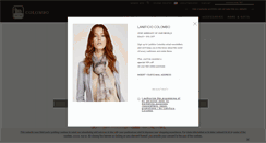 Desktop Screenshot of lanificiocolombo.com